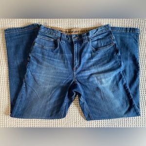 Duluth Trading Co Ballroom Double Flex Jeans 34 x 30